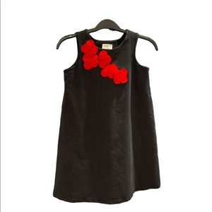 Beautiful HANNA ANDERSON Red Flowers Dress 130 (US 8 Girls)